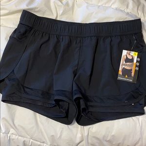 Avia Running Shorts with Bike Short liner